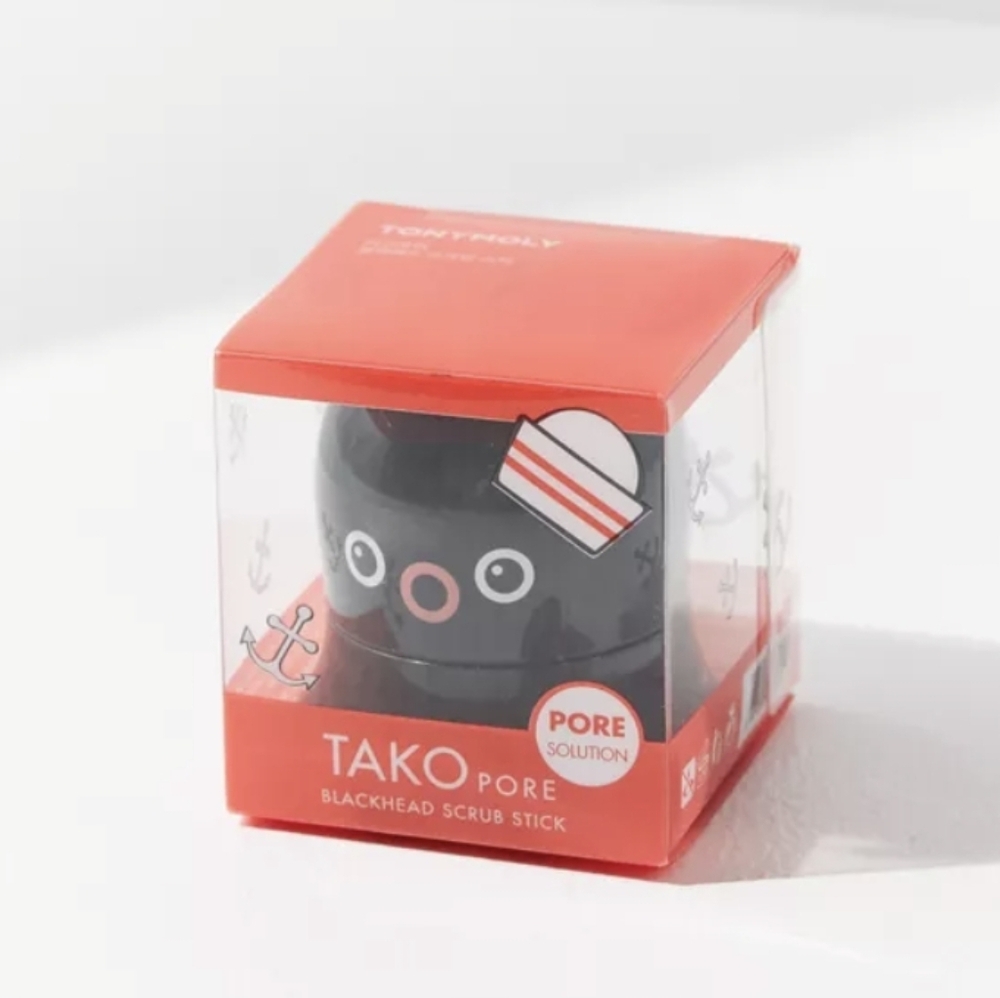 TonyMoly Tako Pore Blackhead Scrub Stick NWT